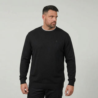 North Latitude / North Latitude Denim North latitude crew-neck knit Knit 0099 Black