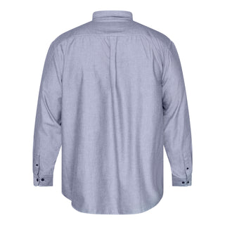 North Latitude / North Latitude Denim Oxford skjorte Shirt LS 0580 Navy Blue