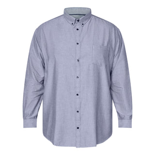North Latitude / North Latitude Denim Oxford skjorte Shirt LS 0580 Navy Blue