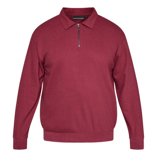 North Latitude / North Latitude Denim POLO T-SHIRT LS Polo LS 0481 Wine red