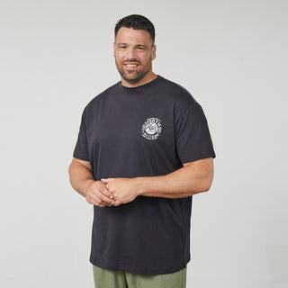 North Latitude / North Latitude Denim Printed t-shirt T-shirt 0099 Black