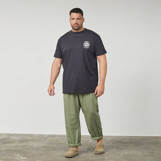 North Latitude / North Latitude Denim Printed t-shirt T-shirt 0099 Black