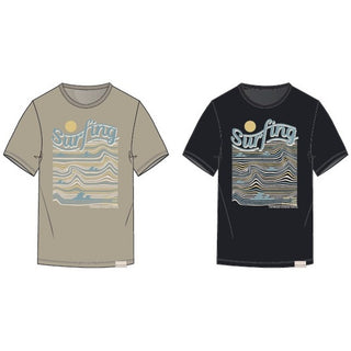 North Latitude / North Latitude Denim Printed t-shirt T-shirt 0099 Black