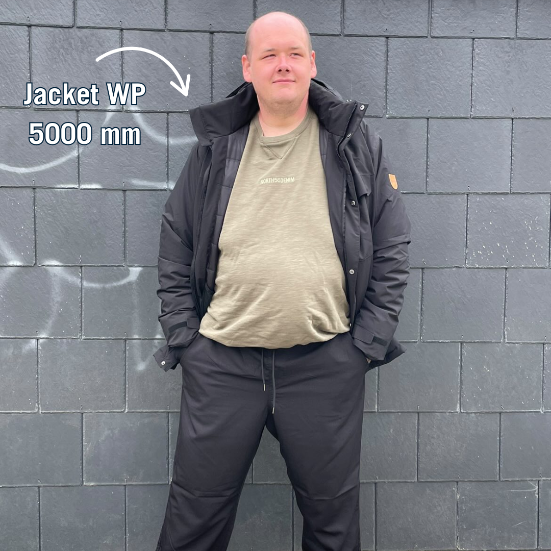 Jacket WP 5000 mm – sort