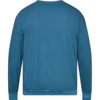 North Latitude / North Latitude Denim STRUCTURED T-SHIRT LS T-shirt LS 0575 Petrol Blue