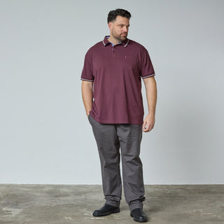 North Latitude / North Latitude Denim SUPERFLEX POLO T-SHIRT Polo SS 0370 Aubergine