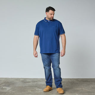 North Latitude / North Latitude Denim SUPERFLEX POLO T-SHIRT Polo SS 0540 Mid Blue