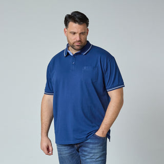 North Latitude / North Latitude Denim SUPERFLEX POLO T-SHIRT Polo SS 0540 Mid Blue