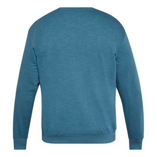 North Latitude / North Latitude Denim SWEAT NECKMOON Sweatshirt 0575 Petrol Blue