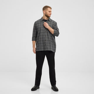 North 56°4 / North 56Denim North 56°4 checked shirt LS Shirt LS 0930 Printed