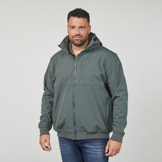 North Latitude / North Latitude Denim Soft shell Jacket w/detachable hood Jacket 2640 Dark Dust Green