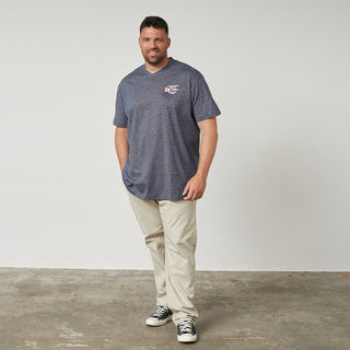 North Latitude / North Latitude Denim Striped T-Shirt T-shirt 0580 Navy Blue