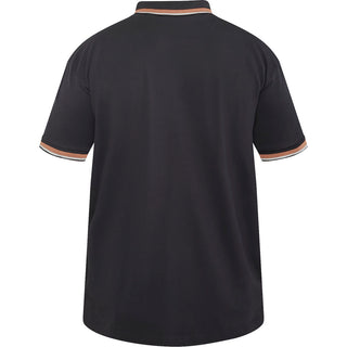 North Latitude / North Latitude Denim Superflex pique Polo Polo SS 0099 Black