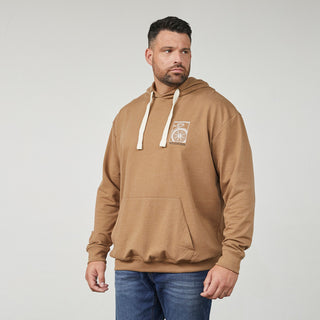 North Latitude / North Latitude Denim Sweat Hoodie Sweatshirt 0720 Camel