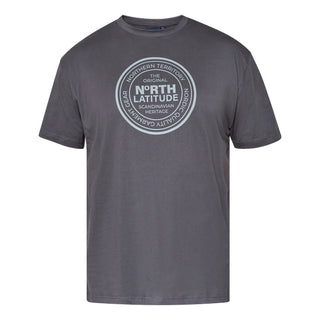 North Latitude / North Latitude Denim T-SHIRT T-shirt 0080 Dark Grey Charcole