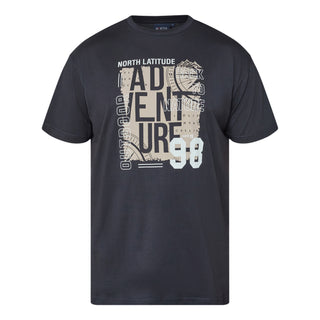 North Latitude / North Latitude Denim T-SHIRT T-shirt 0099 Black