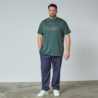 North Latitude / North Latitude Denim T-SHIRT T-shirt 0680 Dark Green