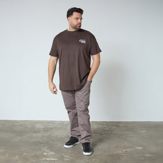 North Latitude / North Latitude Denim T-SHIRTS SS T-shirt 0780 Dark Brown