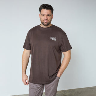North Latitude / North Latitude Denim T-SHIRTS SS T-shirt 0780 Dark Brown