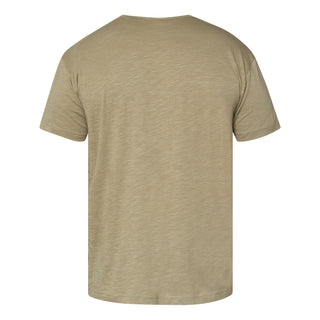 North Latitude / North Latitude Denim T-SHIRT SLUB WITH PRINT T-shirt 0732 Dark Sand