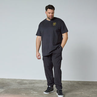 North Latitude / North Latitude Denim T-SHIRT V NECK T-shirt 0099 Black