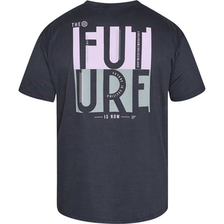 North Latitude / North Latitude Denim T-SHIRT WITH BACK PRINT T-shirt 0099 Black