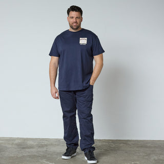 North Latitude / North Latitude Denim T-SHIRT WITH PRINT T-shirt 0580 Navy Blue