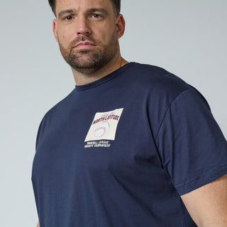 North Latitude / North Latitude Denim T-SHIRT WITH PRINT T-shirt 0580 Navy Blue