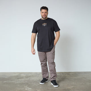 North Latitude / North Latitude Denim T-SHIRT WITH PRINT T-shirt 0099 Black
