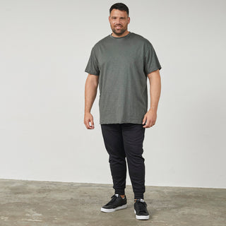 North Latitude / North Latitude Denim T-Shirt Slub With Back Print T-shirt 2640 Dark Dust Green