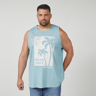 North Latitude / North Latitude Denim Tank Top Tank 2259 Dust Blue