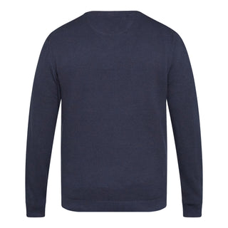 North Latitude / North Latitude Denim V-NECK PINEAPPLE KNIT Sweater 0580 Navy Blue
