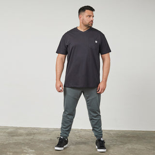 North Latitude / North Latitude Denim V-Neck T-Shirt T-shirt 0099 Black