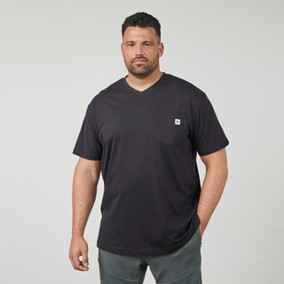 North Latitude / North Latitude Denim V-Neck T-Shirt T-shirt 0099 Black