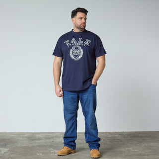 North Latitude / North Latitude Denim YALE LICENSE T-SHIRT T-shirt 0580 Navy Blue
